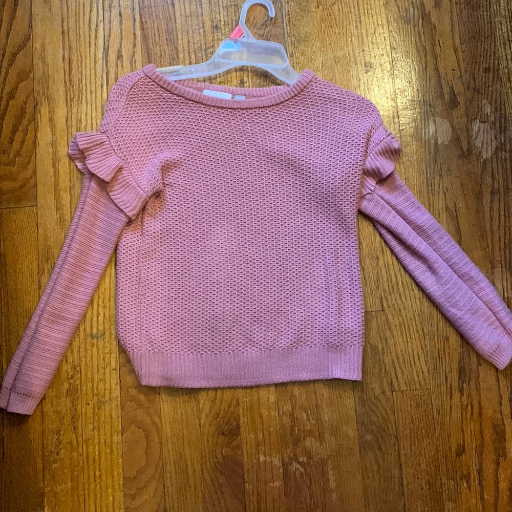 Long sleeves pink shirt for winter